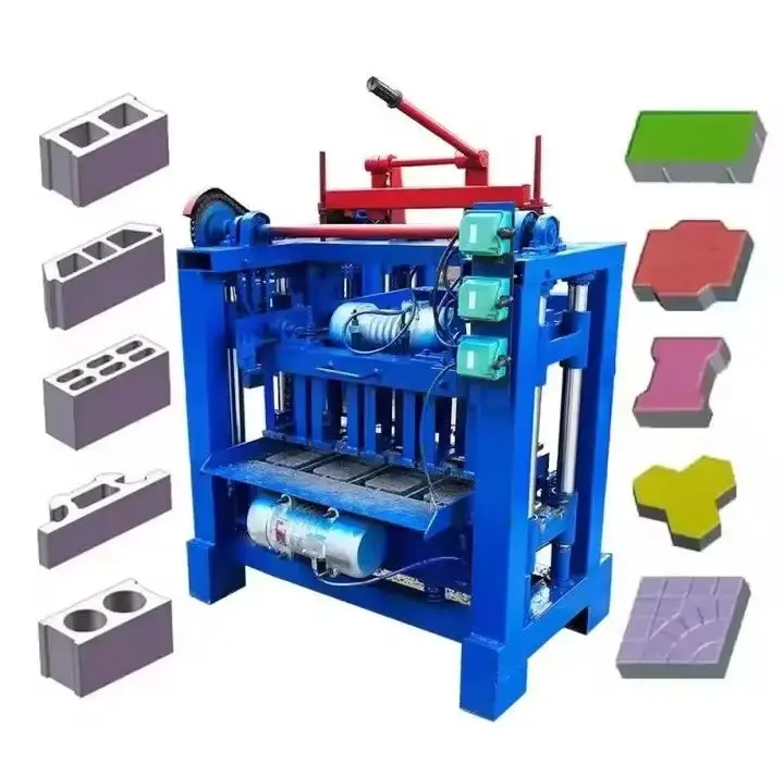 Machine Manuelle de Fabrication de Briques Creuses en Béton