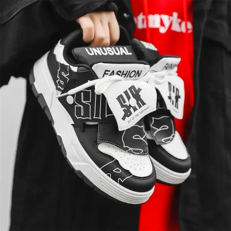 Chaussures Décontractées pour Hommes (Noir, 39)