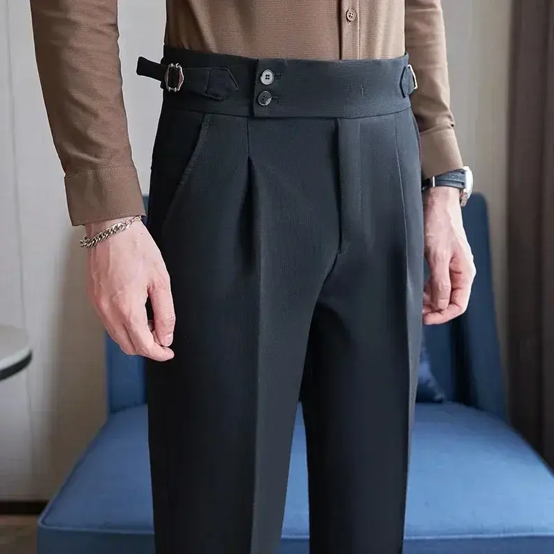 Pantalon Slim Imbibé pour Homme, Mode Masculine