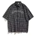Chemise à Carreaux Vintage pour Hommes