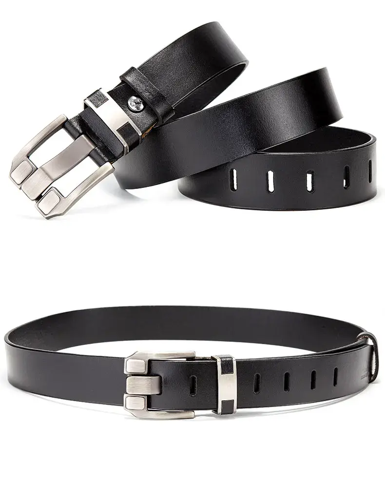 Bagressions DENIM-Ceinture en Cuir groupe pour Homme, Accessoire de Haute Qualité