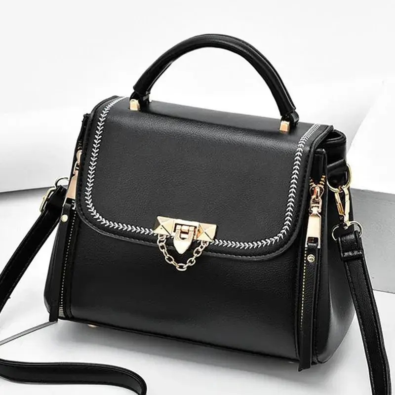 Sac à main fourre-tout en cuir pour femmes, fourre-tout à bandoulière de luxe