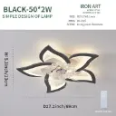 LED lampes suspendues de plafond modestes avec APP RC