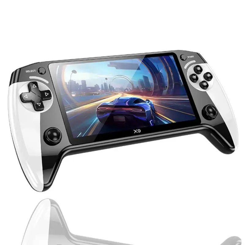 Console de Jeu Portable X9 Avec 3000 Jeux, Écran de 5.5 Pouces
