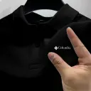 Polo réfléchissant pour hommes, adapté, respirant, décontracté