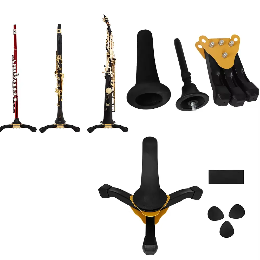 Support de trépied pour clarinette à flûte de saxophone Soprano, accessoires pour instruments à vent