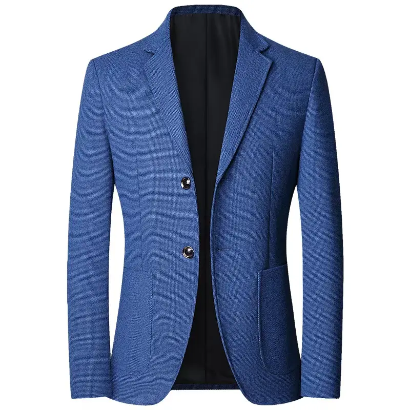 Blazer Décontracté, Manteau en Laine de Haute Qualité