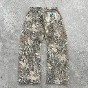 Pantalon de Survêtement Motif de Camouflage Imprimé, Y2K Rétro