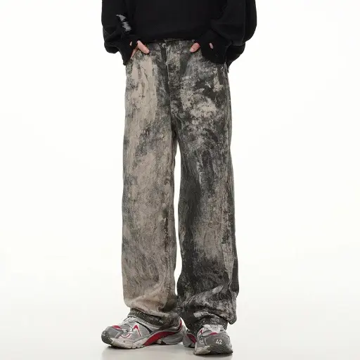 Baggy Jean Y2K Streetwear, Pantalon pour Hommes