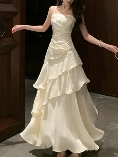 Robe Sirène de Luxe élégante, Robe de Bal