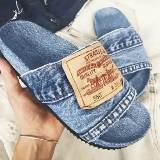 Pantoufles en Denim pour Femmes, Nouvelles