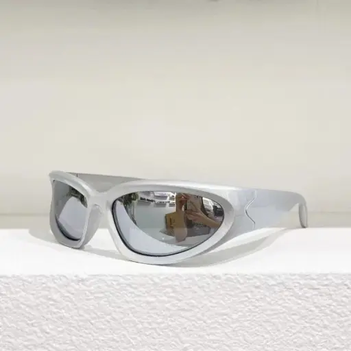 Lunettes de Soleil Unisexe Y2K, Lunettes Marque de Luxe