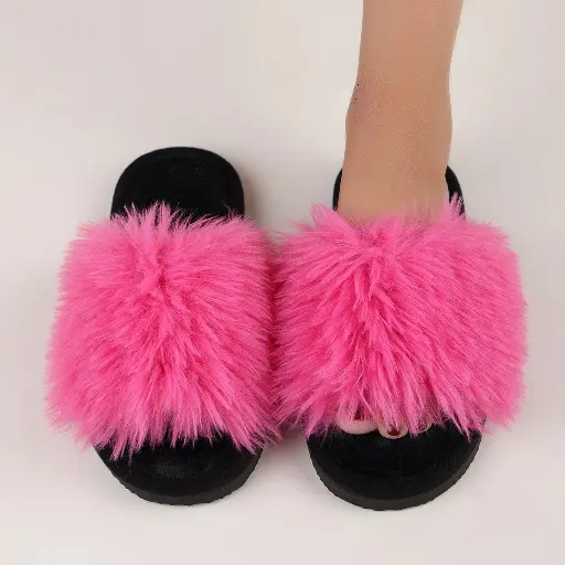 Pantoufles en Peluche pour Femmes