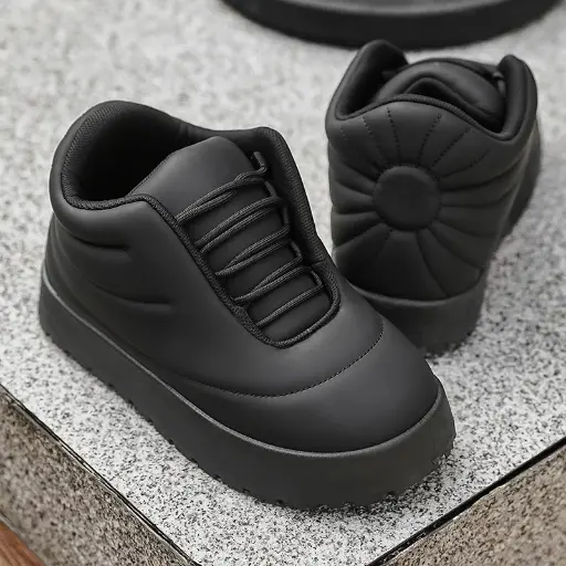 Baskets respirantes en maille pour hommes, chaussures en coton