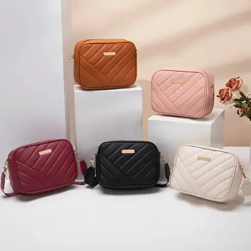 Petit Sac à Bandoulière en Cuir PU pour Femmes