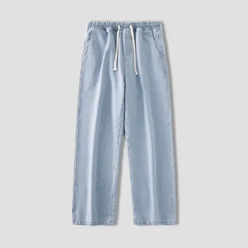 Jean Y2K Homme, Classique Baggy Droit