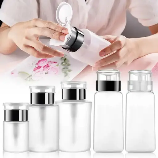 Bouteilles Rechargeables Pour Ongles,50/150/180/250ml