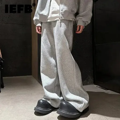 Pantalon de Survêtement Taille élastique, Couleur Unie